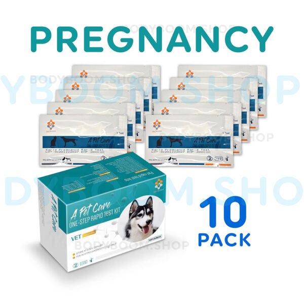 Pregnancy Test for Dogs and Cats Relaxin Canine & Feline Rapid Home Testing Kit RLN Positive Negative Blood Serum Plasma How To Use Home Complete Get Check can Low Cost Much where buy instant result Quick fast No Lab A-Pet-Care One Step Nearby Near Me I you LFIA Box Snap Affordable strip best do they there are is free vet veterinarian instructions lateral flow cheap animal pet K9 Accurate strip detection doggy 10-pack