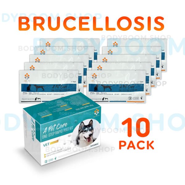 Brucellosis Testing Kit for Dog at-home Brucella Canis Canine Complete Rapid Test Blood Serum Plasma How to Use Get Low Cost Much Quick No Lab A-Pet-Care One Step Nearby Near Me Instant Results Positive Negative Symptoms Affordable Use Check Snap Best Strip Cassette 10-Pack BCL Amazon
