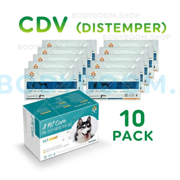 Canine Distemper Test for Dog Virus Ag Rapid Kit CDV antigen At-Home Testing secretion blood Positive Negative A-Pet-Care One Step Quick instant Result Best Low Cost Near Me Nearby No Lab is serum plasma to know has do tell Use Get check complete How Much where there is for I you can Box first early symptoms signs Affordable strip Buy do they LFIA lateral flow cheap free fast vet veterinarian instructions diagnostic snap accurate detection witness Petco Petsmart Amazon bionote bio note insenvo 10-pack