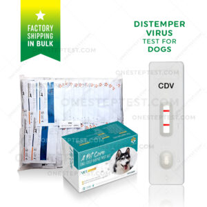 Canine Distemper Test for Dog Virus Ag Rapid Kit CDV antigen At-Home Testing secretion blood Positive Negative A-Pet-Care One Step Quick instant Result Best Low Cost Near Me Nearby No Lab is serum plasma to know has do tell Use Get check complete How Much where there is for I you can Box first early symptoms signs Affordable strip Buy do they LFIA lateral flow cheap free fast vet veterinarian instructions diagnostic snap accurate detection witness IDEXX bionote bio note insenvo wholesale bulk factory direct shipping