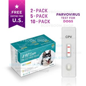 Parvo Test Kit for Dogs At-Home Canine Parvovirus Ag Rapid Positive Negative A-Pet-Care One Step Quick Testing instant Results Best Low Cost Near Me Nearby No Lab is Feces Fecal poop How to Use Get check complete CPV How Much where I you can Ag Box Amazon Snap bionote bio note first early symptoms signs Affordable strip Buy do they LFIA pup puppy Petco Petsmart K9 doggy tractor supply lateral flow cheap free fast vet veterinarian instructions
