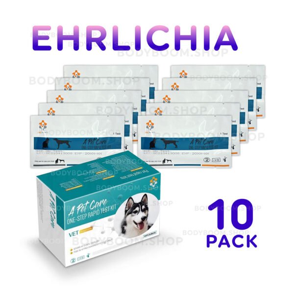 Ehrlichia Dog Canine Rapid Quick At-Home Test Kit Testing E.Canis Antibody Ab Blood serum plasma A-Pet-Care One Step instant Results Best Low Cost Near Me Nearby No Lab is How to Use where can you Get check complete Much Box Amazon Snap bionote bio note symptoms signs Affordable strip Buy do they ehr free vet veterinarian instructions lateral flow 10-pack