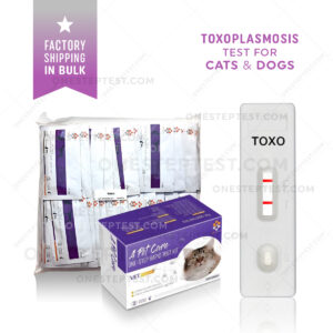 Toxoplasma test for cat and dog Toxoplasmosis Gondii Antigen Feline Canine Rapid At-Home Testing Kit TOXO Ag Feces Fecal Positive Negative A-Pet-Care One Step Quick instant Results Best Low Cost Near Me Nearby No Lab is serum plasma blood secretion to Use Get check complete How Much where I you can Box Snap first early symptoms signs Affordable strip Buy do they LFIA kitten lateral flow cheap free fast vet veterinarian instructions accurate detection witness IDEXX bionote bio note insenvo wholesale bulk factory direct shipping
