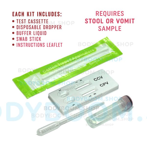 Coronavirus test for dog Corona Virus parvo canine parvovirus CCV CPV kit at-home combo 2-in-1 2-way double-strip testing antigen feces stool poop fecal Positive Negative A-Pet-Care One Step Quick instant Result Best Low Cost Near Me Nearby No Lab is to know has do tell Use Get check complete How Much where I you can Box Snap first early symptoms signs Affordable Buy do they LFIA pup puppy lateral flow cheap free fast vet veterinarian instructions accurate detection cassette clinic
