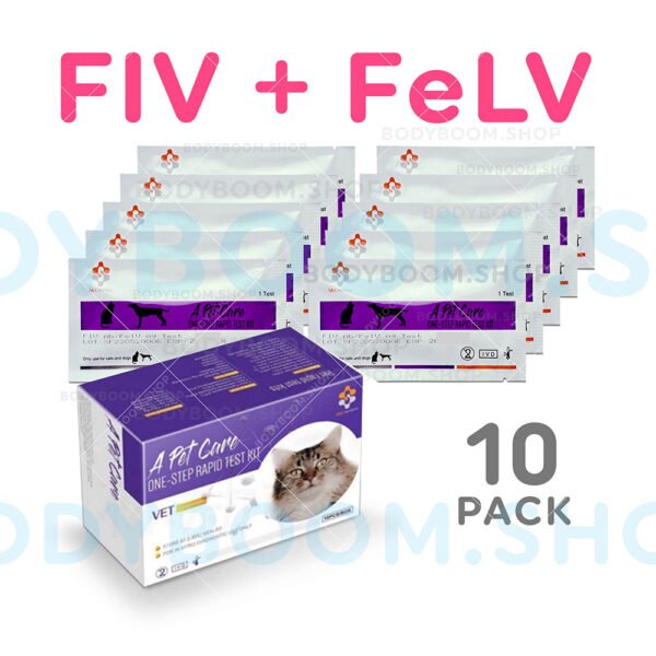 FeLV and FIV Felv/FIV FIV/FeLV Combo Cat Feline Leukemia Virus Immunodeficiency HIV Rapid Test Kit 1 2 5 10 Pack at Home Complete Blood Serum Plasma How to Use Get Low Cost Much where buy get check instant result Testing 2-in-1 Quick No Lab A-Pet-Care One Step Nearby Near Me Way LFIA AIDS Box Amazon Snap double Abacus witness instructions bionote bio note symptoms signs Affordable strip best do they free vet veterinarian lateral flow positive negative you price kitten 10-box