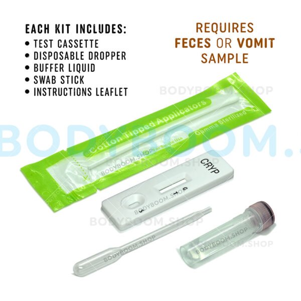 Canine Cryptosporidium Parvum Cryptosporidiosis Coccidia Coccidiosis Parasite Antigen Ag Rapid Test Kits for Dog 1 2 5 10 Pack