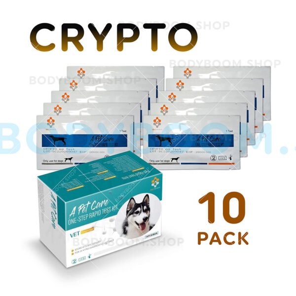 Canine Cryptosporidium Parvum Cryptosporidiosis Coccidia Coccidiosis Parasite Antigen Ag Rapid Test Kits for Dog 1 2 5 10 Pack