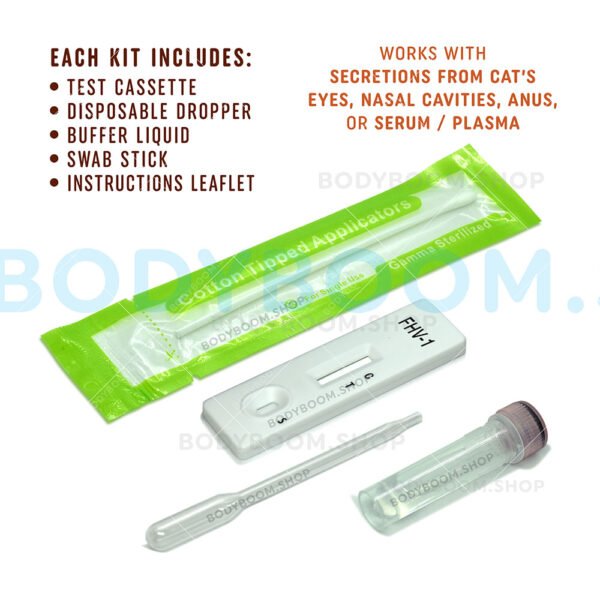 Feline Herpes test for Cats Virus Type-1 Antigen Rapid At-home Kit FHV Ag Viral Rhinotracheitis herpesvirus Positive Negative A-Pet-Care One Step Quick Testing instant Results Best Low Cost Near Me Nearby No Lab is serum plasma blood secretion to Use Get check complete How Much where I you can Box Snap first early symptoms signs Affordable strip Buy do they LFIA kitten lateral flow cheap free fast vet veterinarian instructions accurate detection cassette