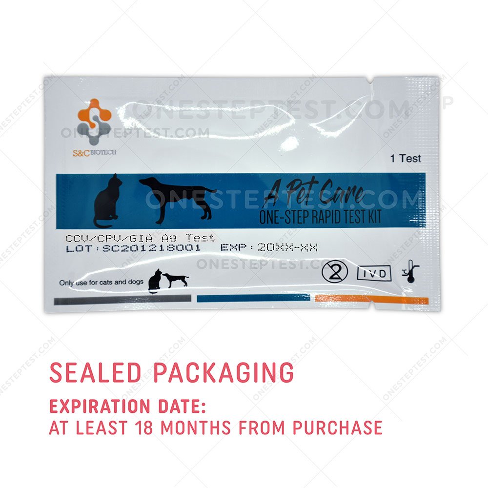 CPV+CCV+GIARDIA Test for Dogs - 3-in-1 Combo Home Testing Kit - BULK - Image 4