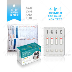 Babesia Ehrlichia Lyme Anaplasma Tick-borne disease TBD-4 Test for Dog Canine Rapid Testing Kit A.phagocytophilum Borrelia burgdorferi anaplasmosis babesiosis Canis Antibody Ab at Home Blood serum plasma Combo Panel 4-in-1 4dx 4 dx4-way A-Pet-Care One Step Quick instant Results Best Low Cost Near Me Nearby No Lab is How to Use where can you Get check complete Much Box first early symptoms signs Affordable Buy do they LFIA pup puppy lateral flow cheap free fast vet clinic shelter rescue veterinarian instructions accurate detection when bab ana lym ehr witness bionote bio note insenvo wholesale bulk factory direct shipping OST