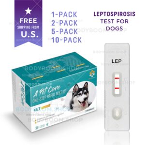 Lepto Test for Dog Canine Rapid Kit Leptospira Leptospirosis Antibody Ab at-Home Blood serum plasma Testing A-Pet-Care One Step Quick instant Results Best Low Cost Near Me Nearby No Lab is How to Use where can you Get check complete Much Box first early symptoms signs Affordable Buy do they LFIA pup puppy lateral flow cheap free fast vet clinic shelter rescue veterinarian instructions accurate detection when witness Petco Petsmart Amazon bionote bio note insenvo