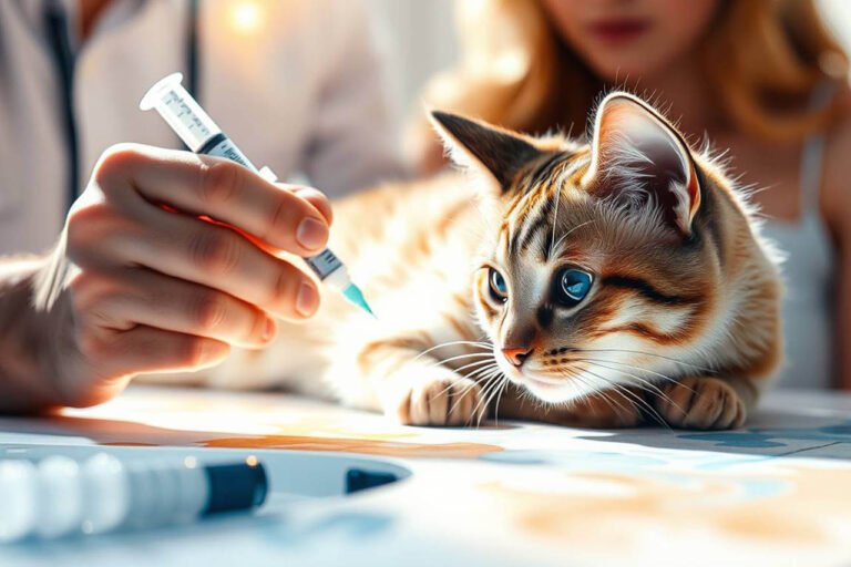 how to draw blood from a cat at home medial saphenous vein step by instructions guide directions easy easily glucose test testing A-PET-CARE fiv felv