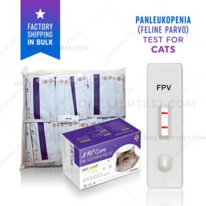 Feline Panleukopenia Test for Cats - FPV Home Testing Kit - BULK