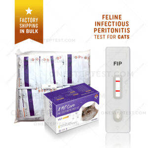Feline Infectious Peritonitis test for Cats Coronavirus Corona Virus FCoV FeCoV FIP FECV Ag Antigen Enteric Rapid At-Home Kit Positive Negative A-Pet-Care One Step Quick Testing instant Results Best Low Cost Near Me Nearby No Lab is Feces Fecal poop How to Use Get check complete How Much where I you can Box Snap first early symptoms signs Affordable strip Buy do they LFIA kitten lateral flow cheap free fast vet veterinarian instructions covid-19 accurate detection witness bionote bio note insenvo wholesale bulk factory direct shipping OST