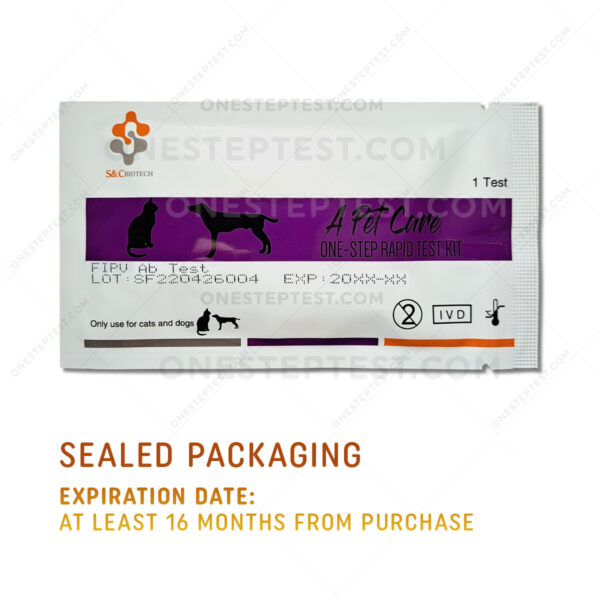 FIP Test for Cats - Feline Infectious Peritonitis At-Home Testing Kit